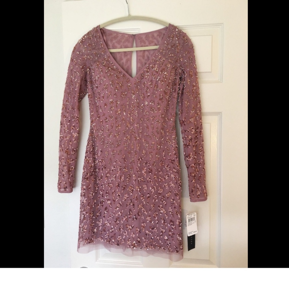 Aidan Mattox sequin cocktail dress - Brand New